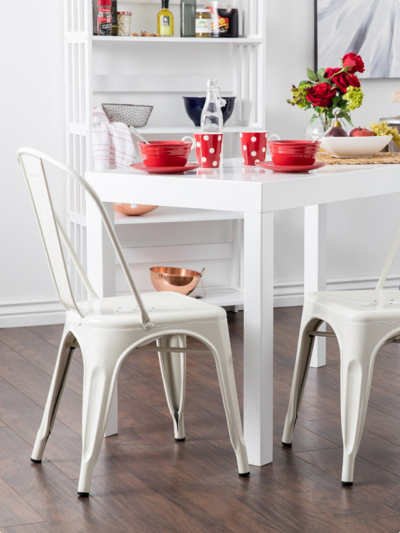 Белый стул Толикс для кухни