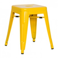 Табурет Tolix, желтый - фото