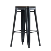 Табурет барный Tolix Style, цвет по RAL - фото